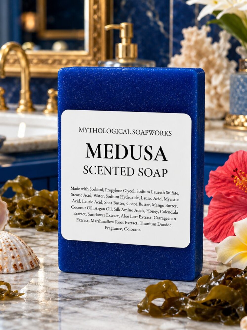 MEDUSA Tropical Coast Scented Artisan Soap.